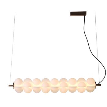 Pendente Cloud Dourado / Branco 1xled 40w - PinteDecore