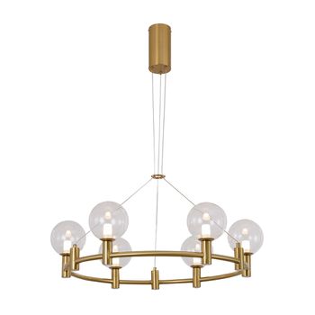 Pendente Coralina Dourado 6xled 2w - PinteDecore