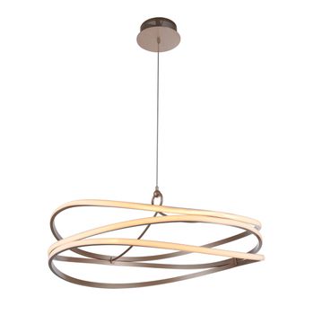 Pendente Fita Dourado 1xled 66w - PinteDecore