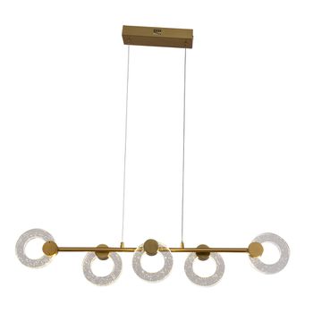 Pendente Oggi Dourado 10xled 3w - PinteDecore