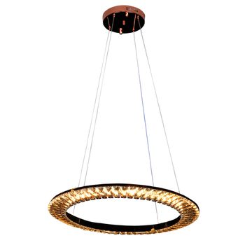 Pendente Orbit Rose Gold / Champanhe 1xled 30w - PinteDecore