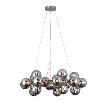 Pendente Halo Niquel / Cromado 25xg9 Max 5w - PinteDecore