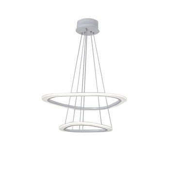 Pendente Nuvola Prata 1xled 66w - PinteDecore