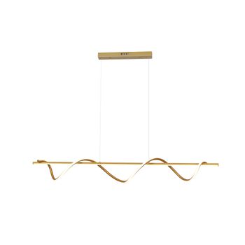 Pendente Spiral Dourado 1xled 40w - PinteDecore