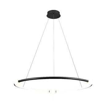 Pendente Nébula Preto / Branco 1xled 35w - PinteDecore