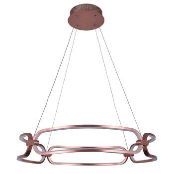 Pendente Lúmina Rose Gold 1xled 50w - PinteDecore