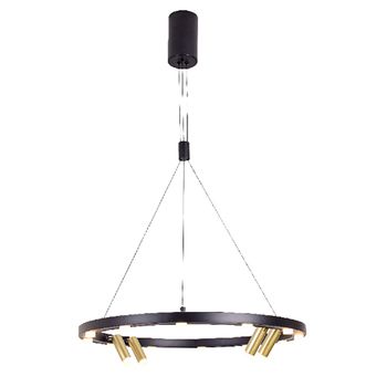 Pendente Occhio Preto / Dourado 16xled 3w - PinteDecore