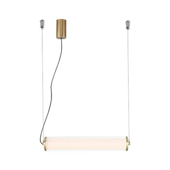 Pendente Lampe Bronze / Transparente 1xled 23w - PinteDecore
