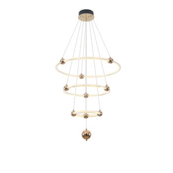Pendente Mondo Dourado 1xled 71w - PinteDecore