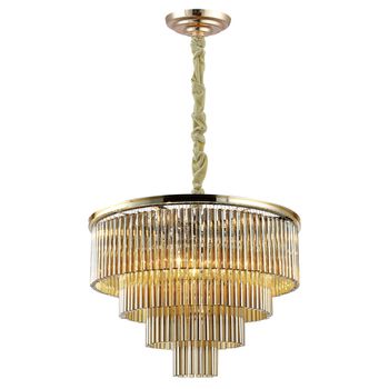 Pendente Vivi Dourado / Conhaque 9xe14 Vela Max 40 - PinteDecore