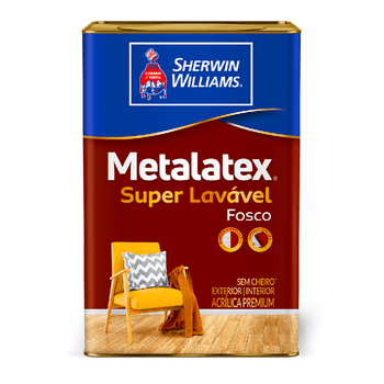 Metalatex Acrílico Fosco 18l - Sherwin Williams - PinteDecore