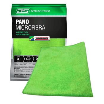 Pano Para Polimento De Microfibra Azul - Maxi Rubb... - PinteDecore