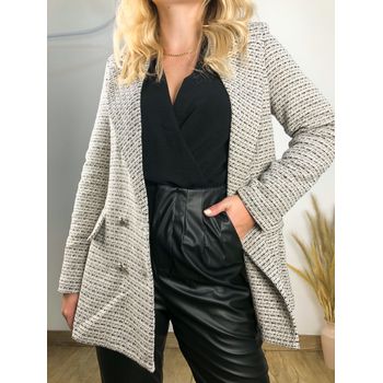 Calça Courino Preta