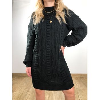 Vestido Tricot Natascha Preto