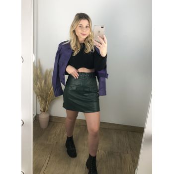 Saia Courino Bliss Verde Militar