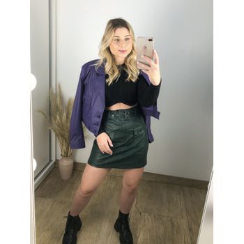 Saia Courino Bliss Verde Militar