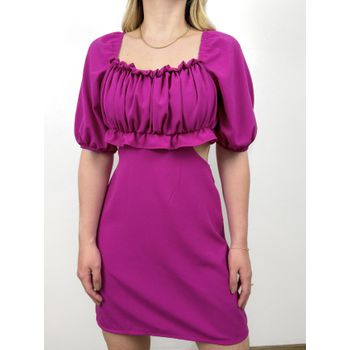 Vestido Cléia Fúcsia