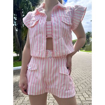 Conjunto Lana Rosa