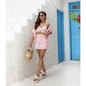 Conjunto Lana Rosa