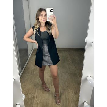 Saia Lavin Cinza