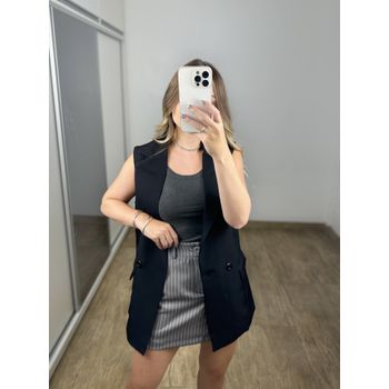 Saia Lavin Cinza