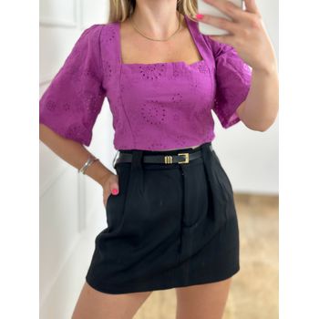 Cropped Laise Fúcsia