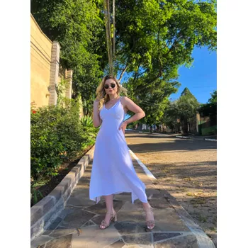 Vestido Selena Branco
