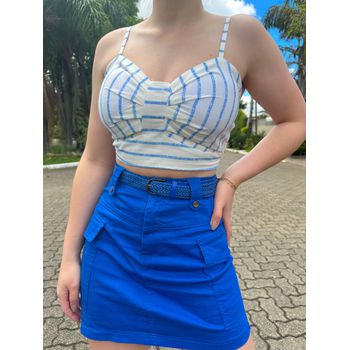Saia Cássia Azul