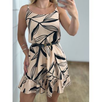 Vestido Curto Estampado