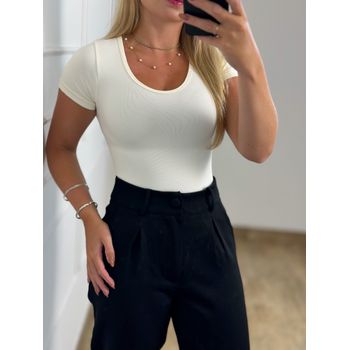 Body Modelador Off White
