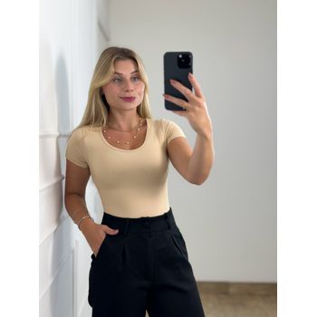 Body Modelador Bege