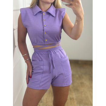 Conjunto Fe Lilás
