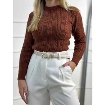 Blusa Modal Antonia Marrom