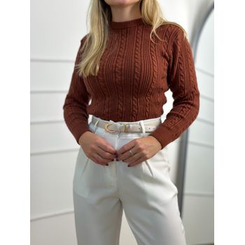 Blusa Modal Antonia Marrom