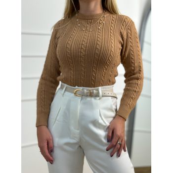 Blusa Modal Antonia Bege