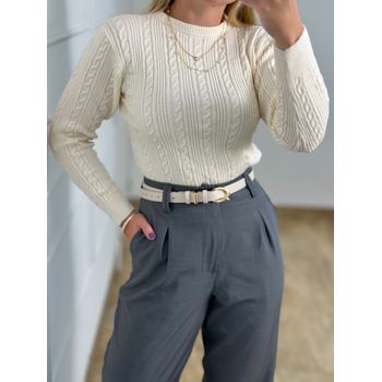 Blusa Modal Antonia Off White
