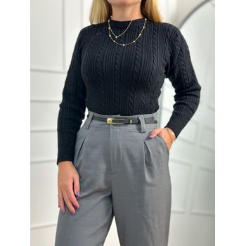 Blusa Modal Antonia Preta