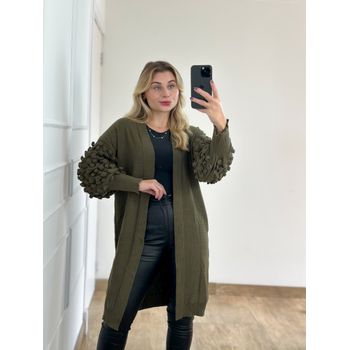 Casaco Modal Liandra Verde Militar