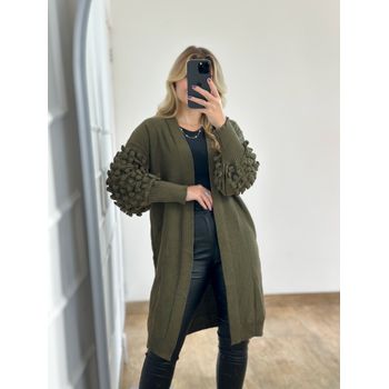Casaco Modal Liandra Verde Militar