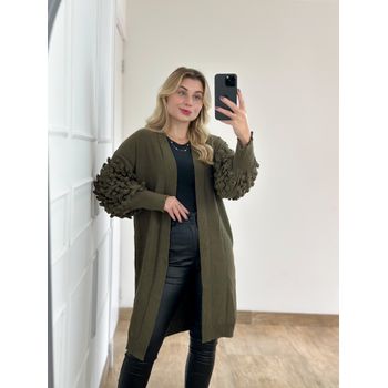 Casaco Modal Liandra Verde Militar