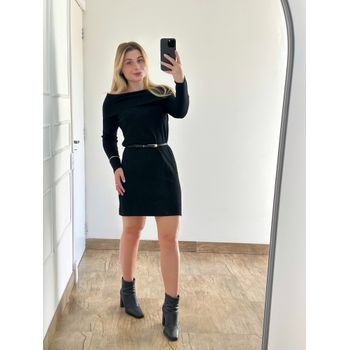 Vestido Modal Preto