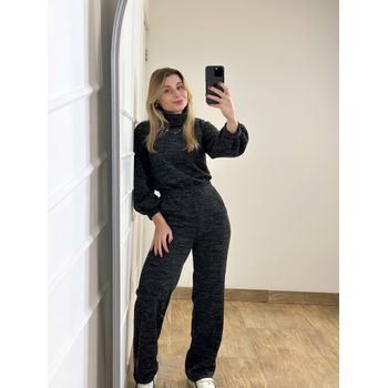 Conjunto Calça e Blusa Preto