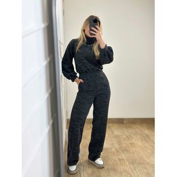 Conjunto Calça e Blusa Preto
