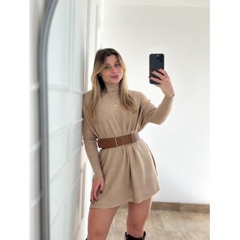 Poncho Modal Bege