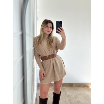Poncho Modal Bege