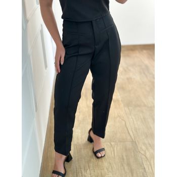Conjunto Alfaiataria Calça e Blusa Preto