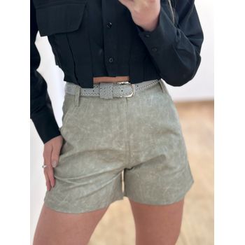 Short Courino Cinza
