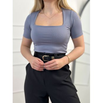 Blusa Liza Cinza