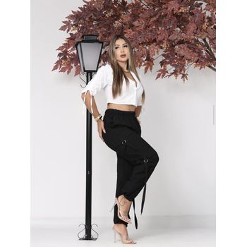 Calça Cargo Preta