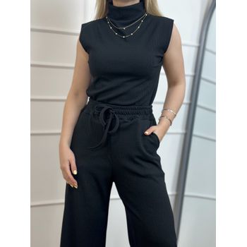 Conjunto Calça e Blusa Preto